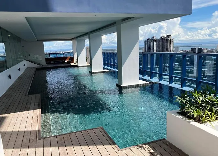 38 Park Avenue Right In The Heart Of It Park Cebu, 55 Inches Tv, Wifi, Lower Floor On 5th Floor アパート *