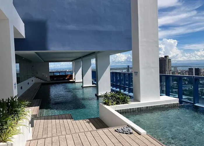 38 Park Avenue Right In The Heart Of It Park Cebu, 55 Inches Tv, Wifi, Lower Floor On 5th Floor アパート *